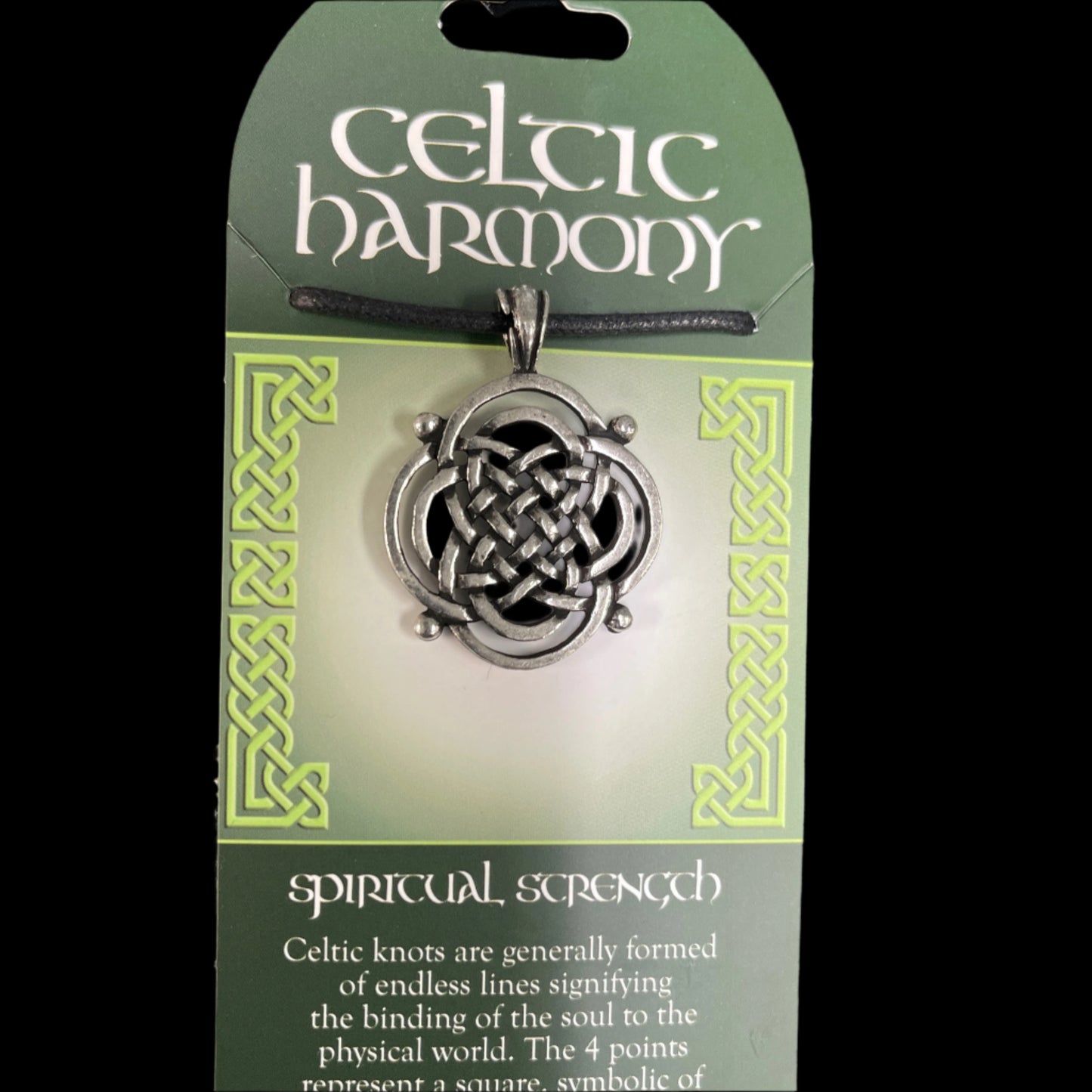 Celtic Harmony Pendant: Spiritual Strength