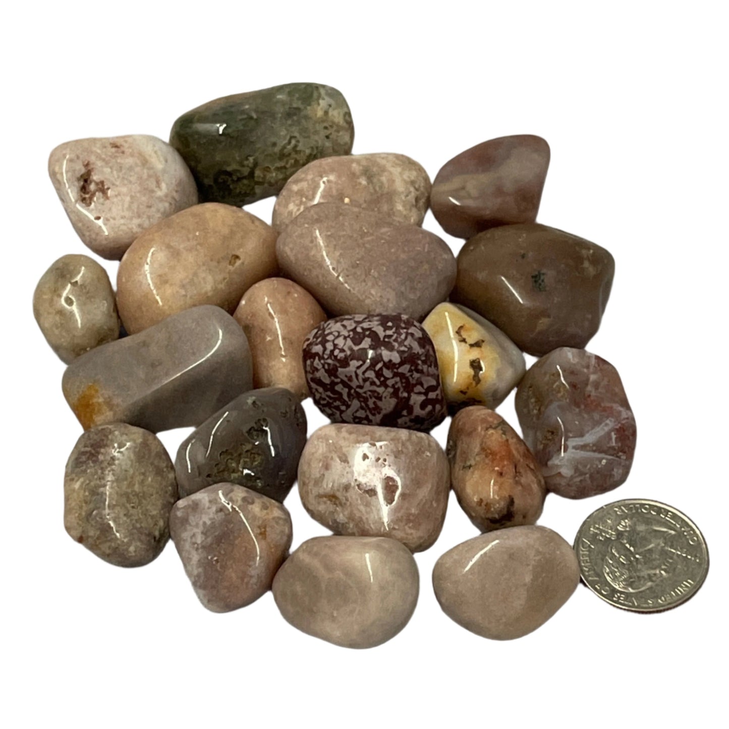 Pink Amethyst Tumbled