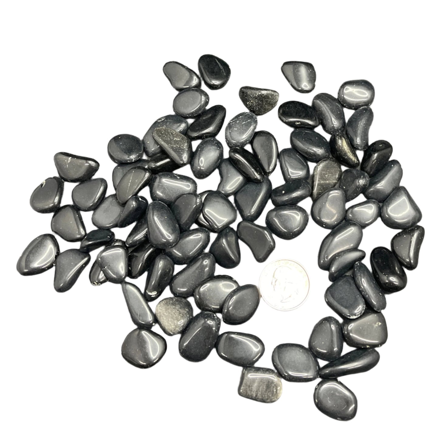 Obsidian small tumbled