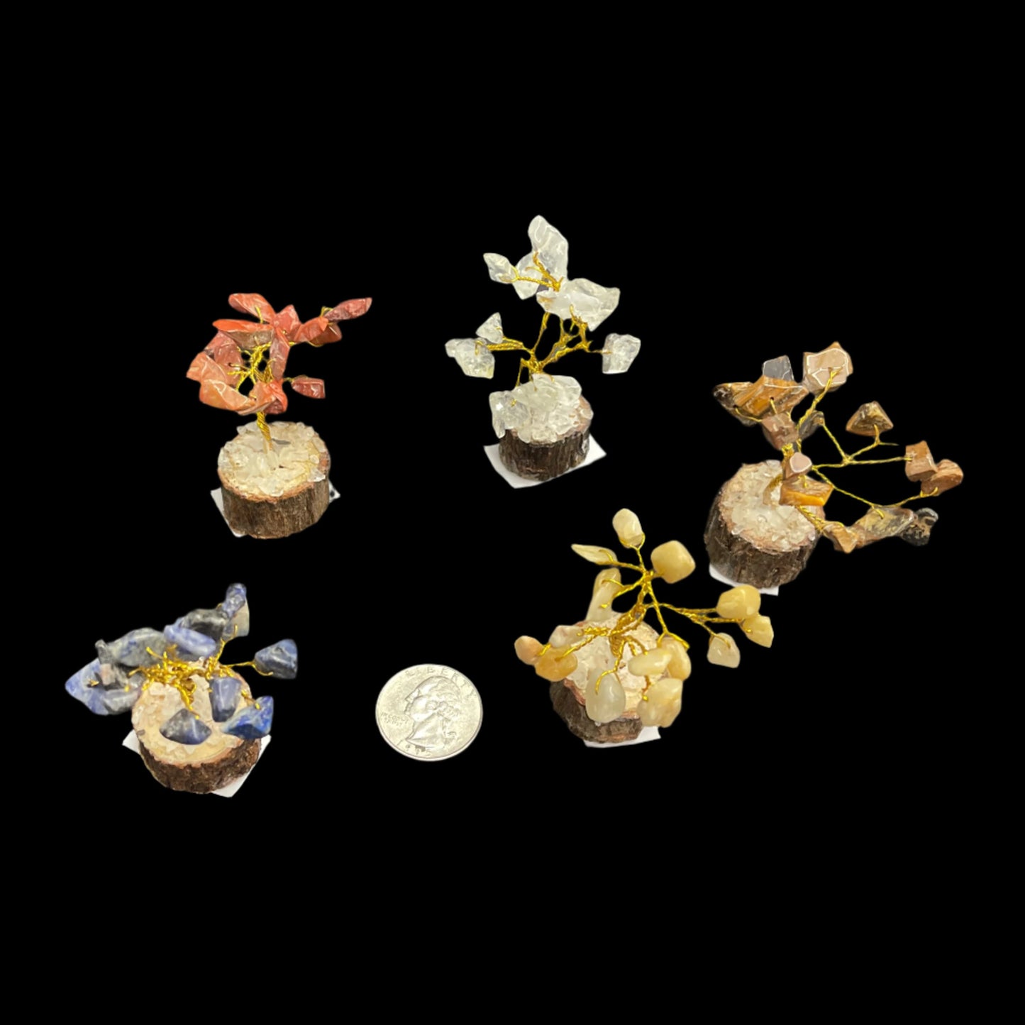 2-2.5" Gemstone Tree