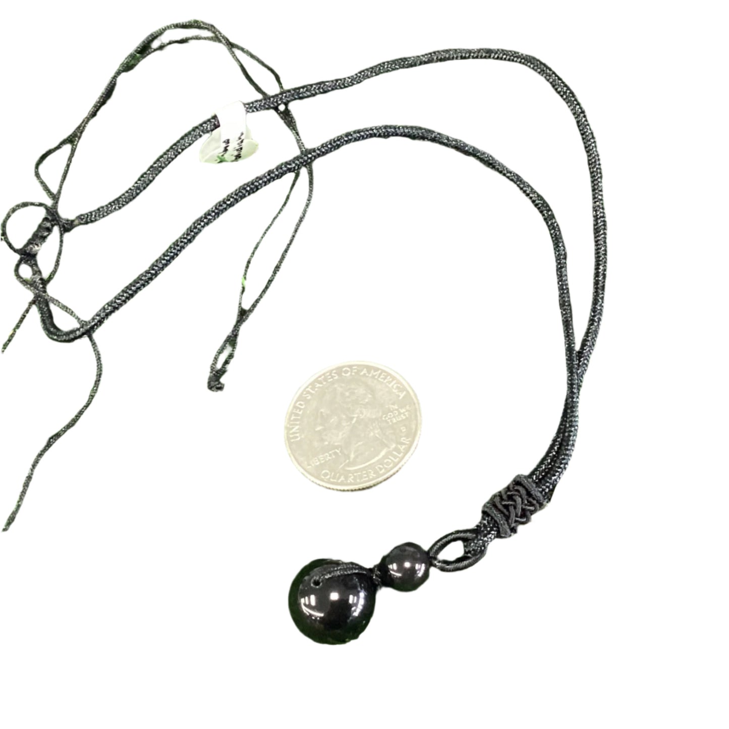 Obsidian Ball necklace