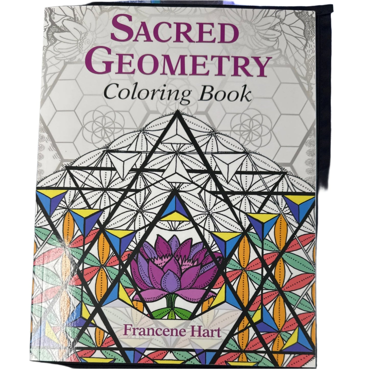 Sacred geometry coloring book