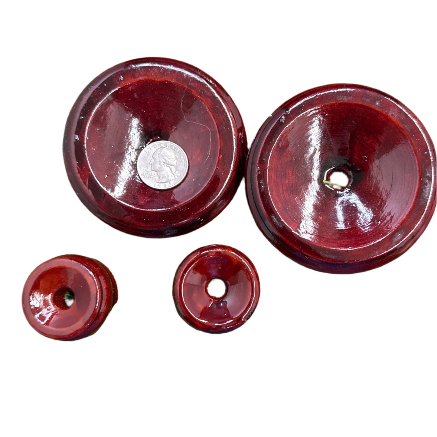Cherrywood sphere stand