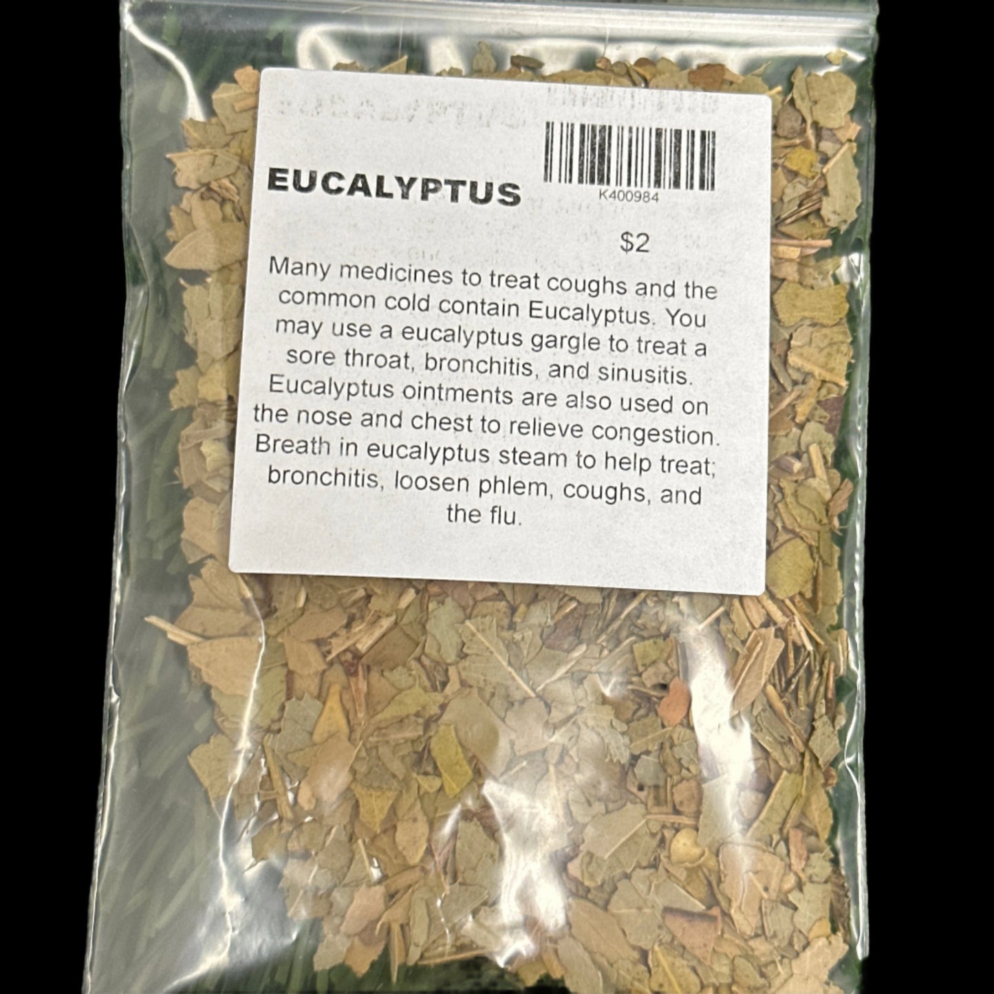 Eucalyptus Leaf 1/2 oz