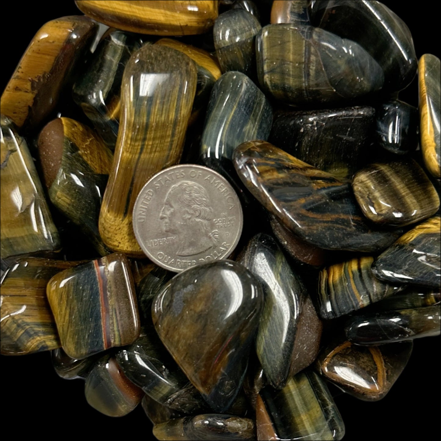 Multi Colored Tiger's Eye