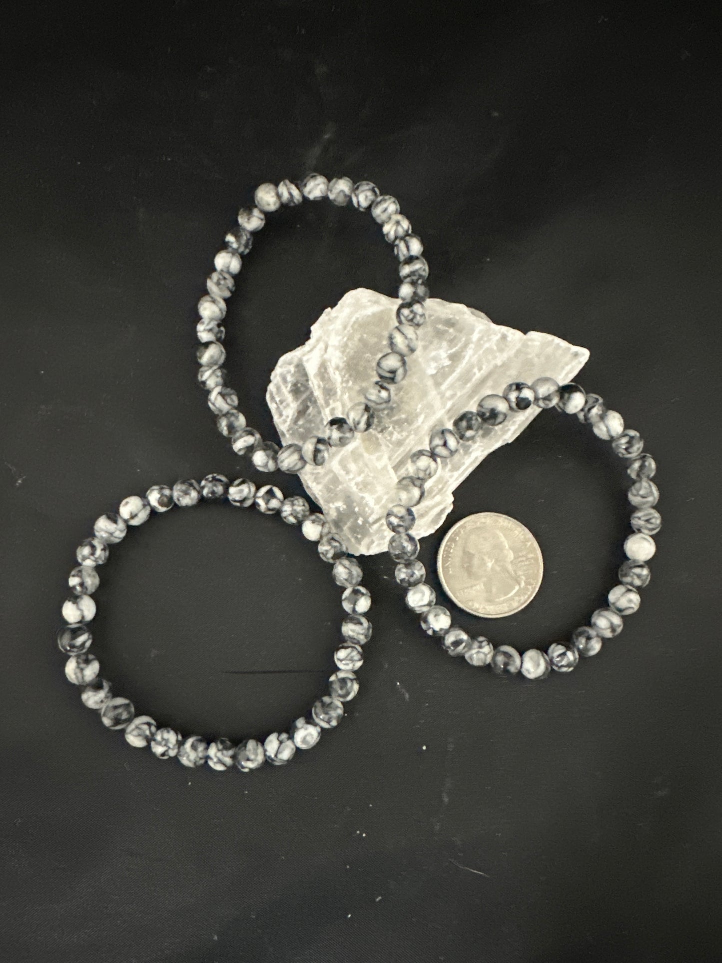Pinolite Bracelet 6mm