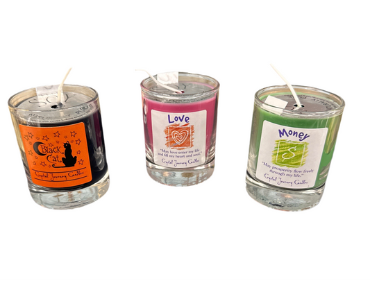 Crystal Journey Votive Candle