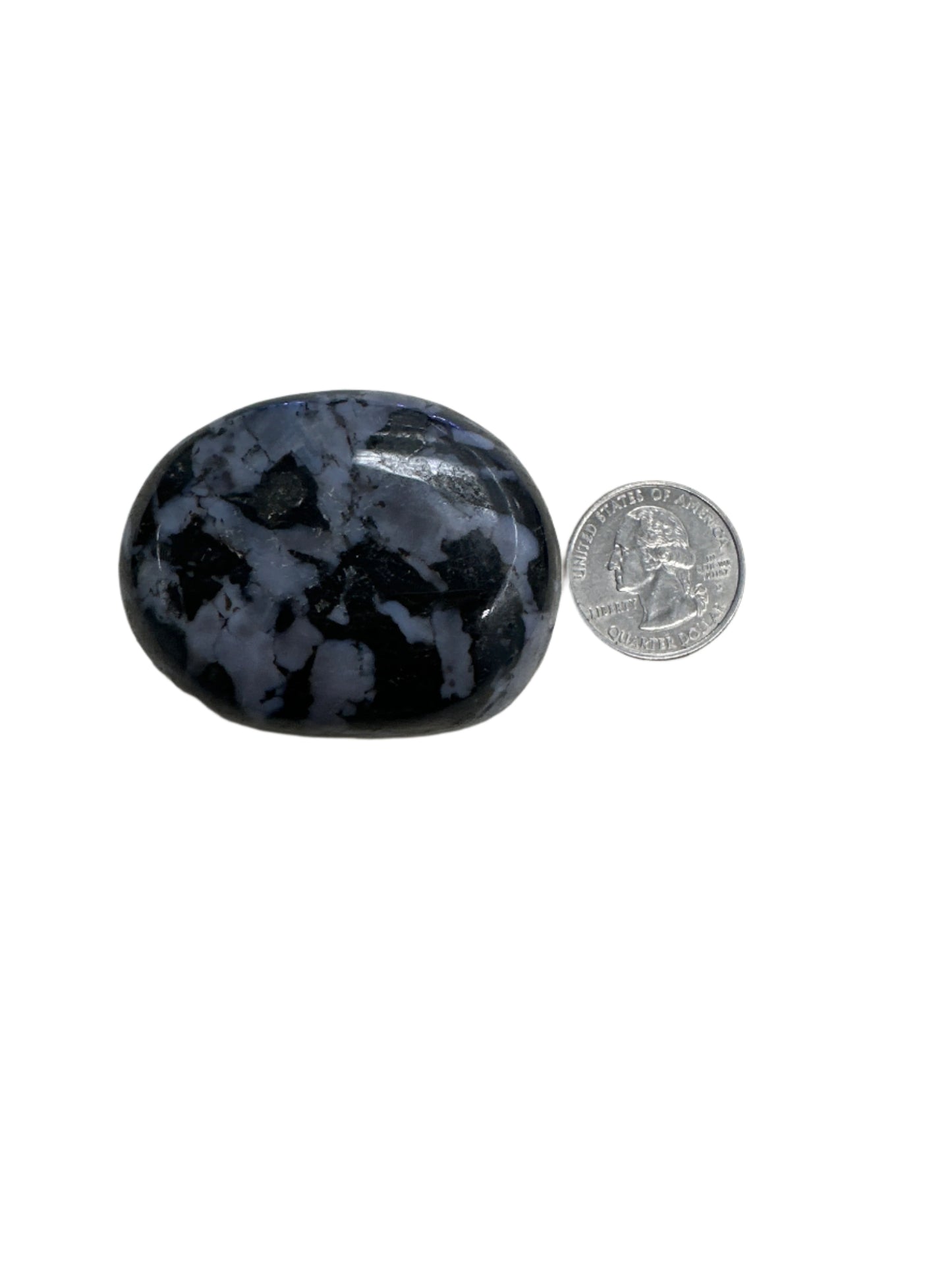 Indigo Gabbro Palm Stone