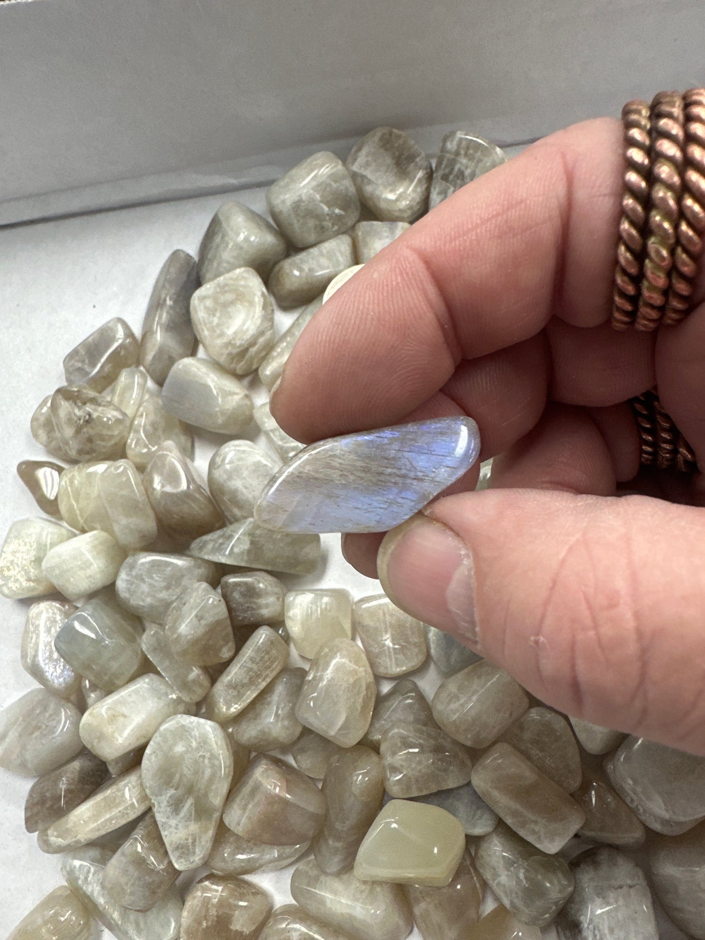 Rainbow Moonstone A quality