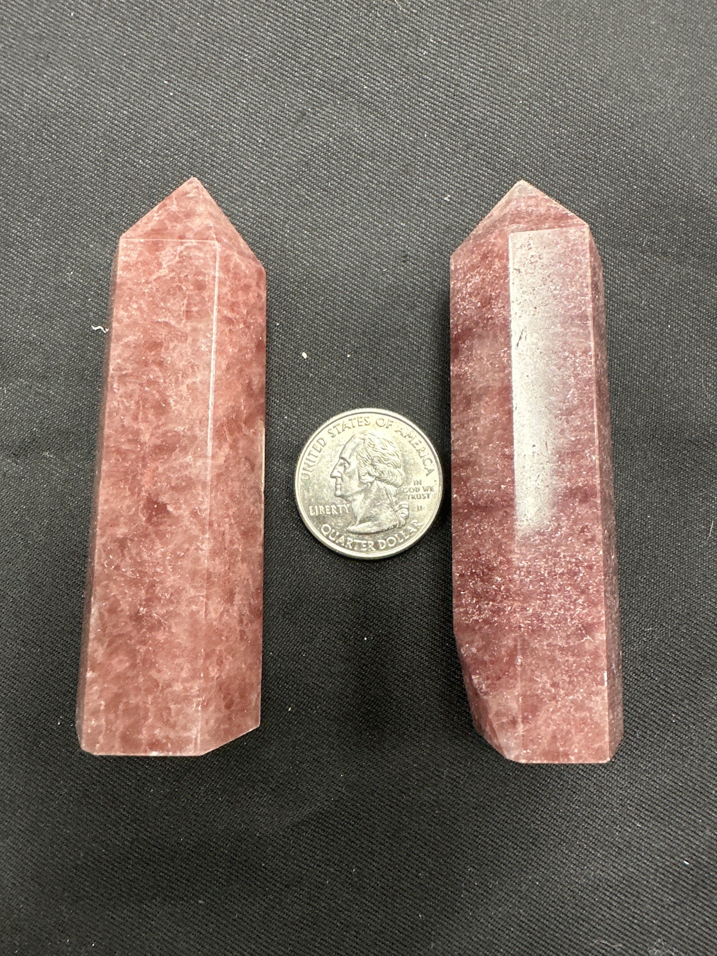 Strawberry Quartz Tower