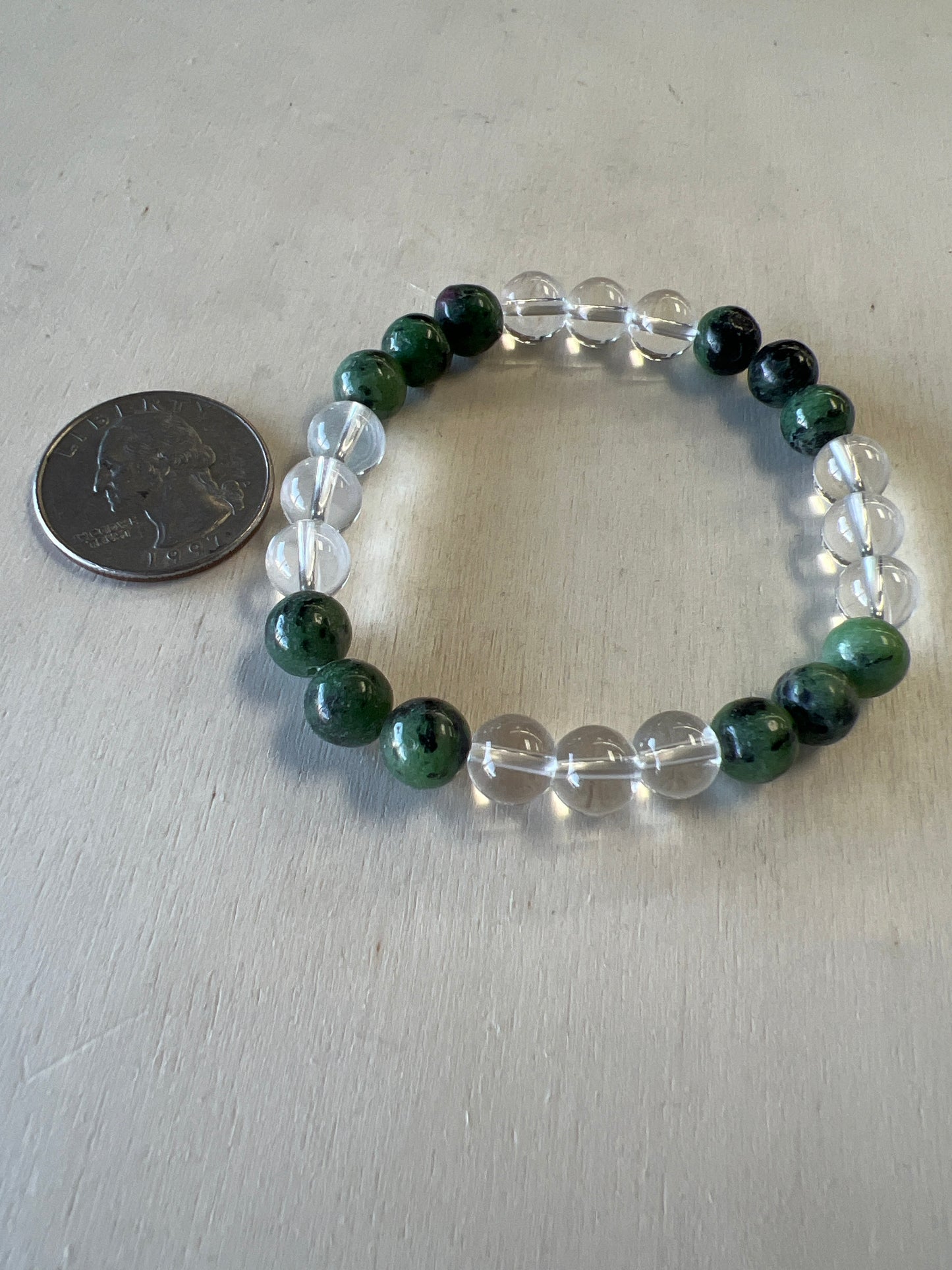 Ruby Zoisite Bracelet