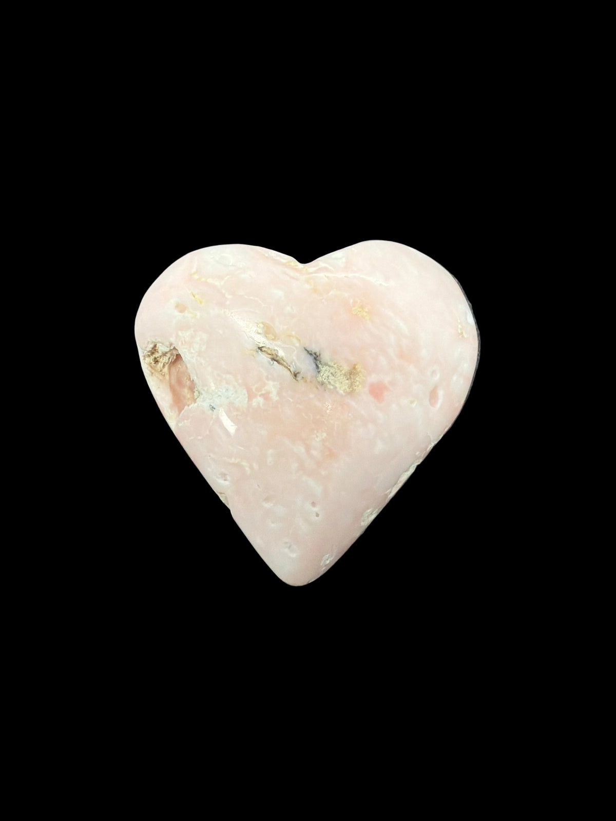 Peruvian Pink Opal Hearts