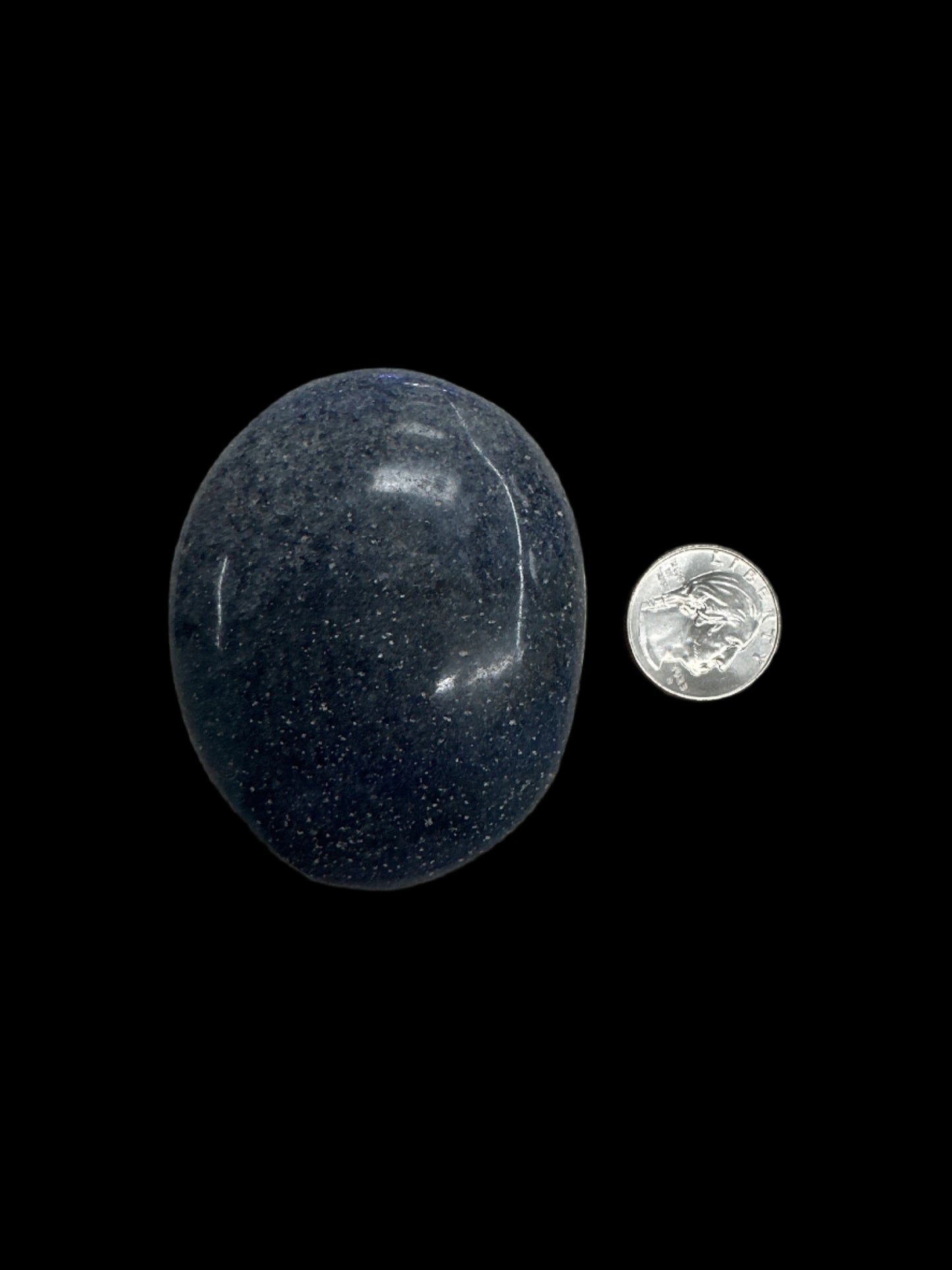 Dumortierite Palm Stone