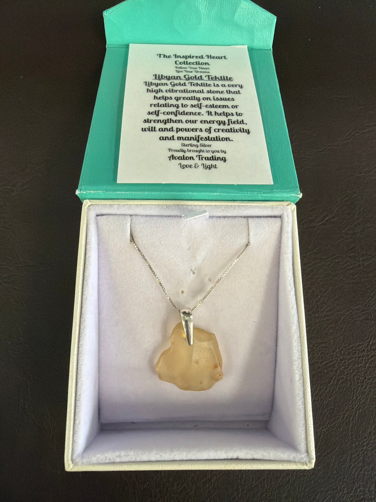 Libyan Desert Glass Necklace