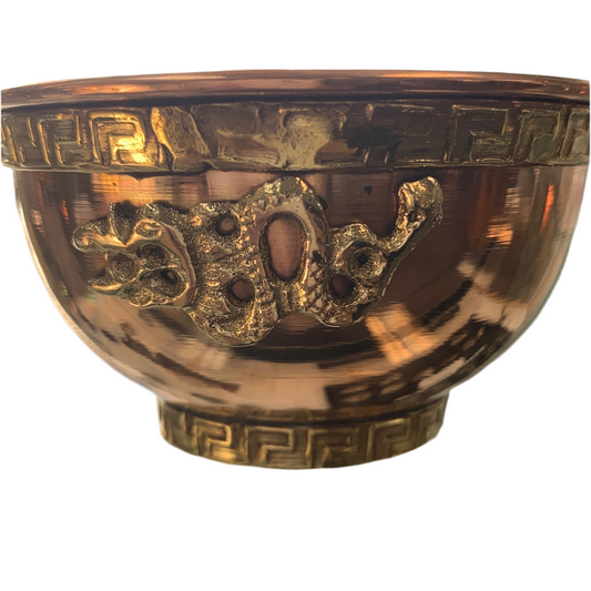 Triquetra Copper Offering Bowl