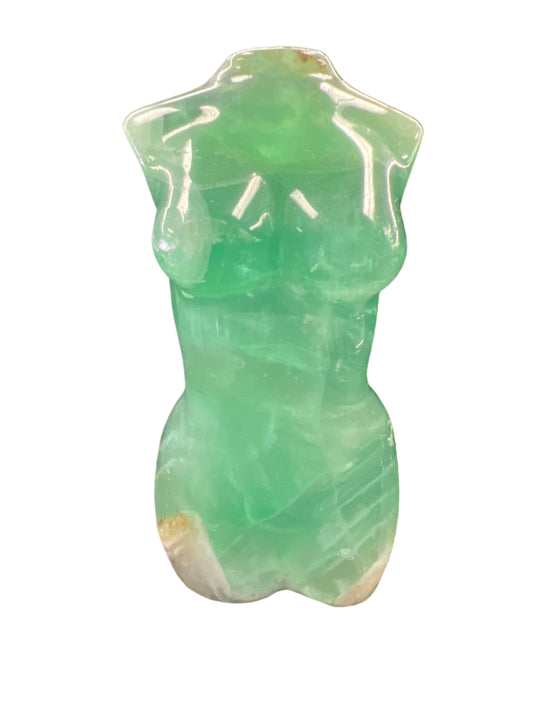 Female Torso Crystal Carving