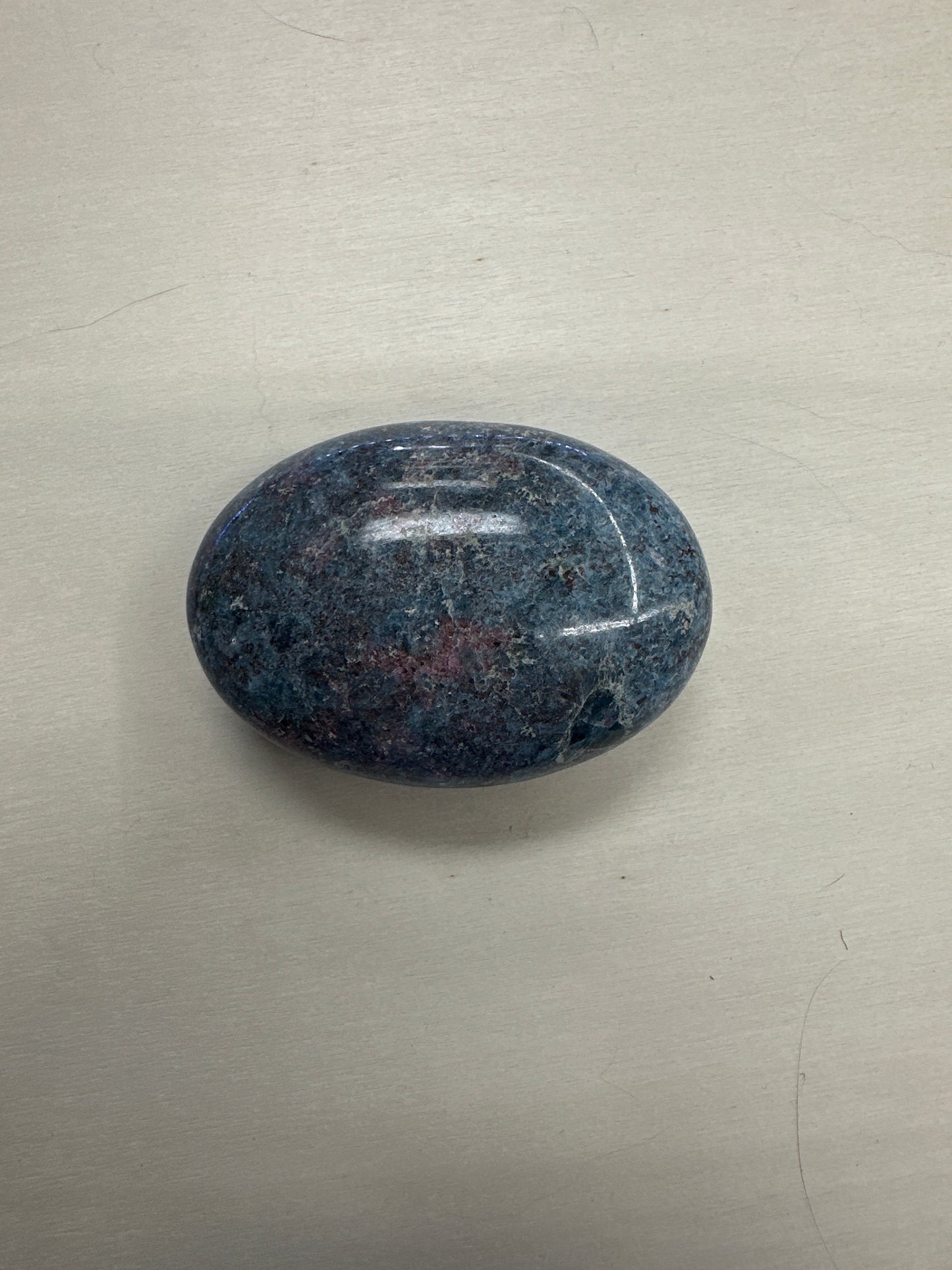 Ruby Kyanite Palm Stone