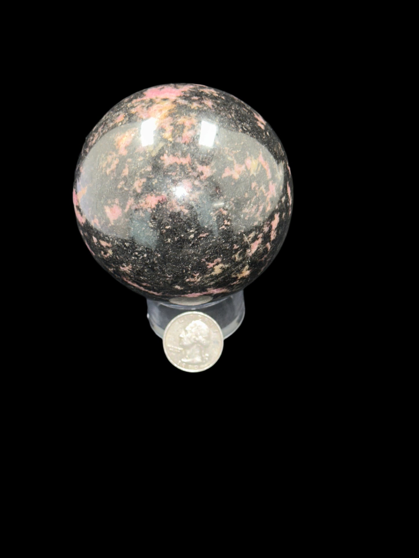 Rhodonite Sphere