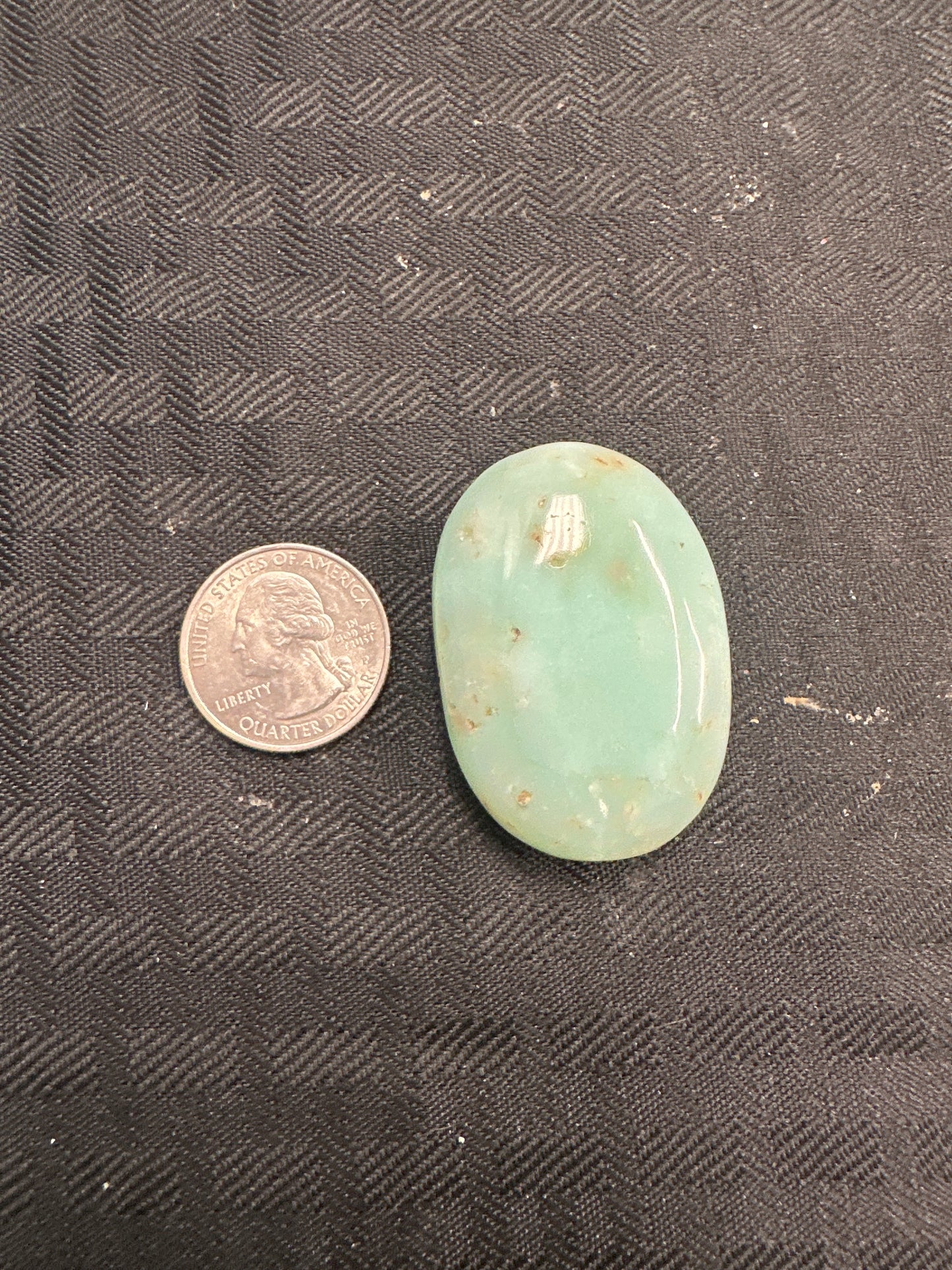 Chrysoprase (A) Palm stones