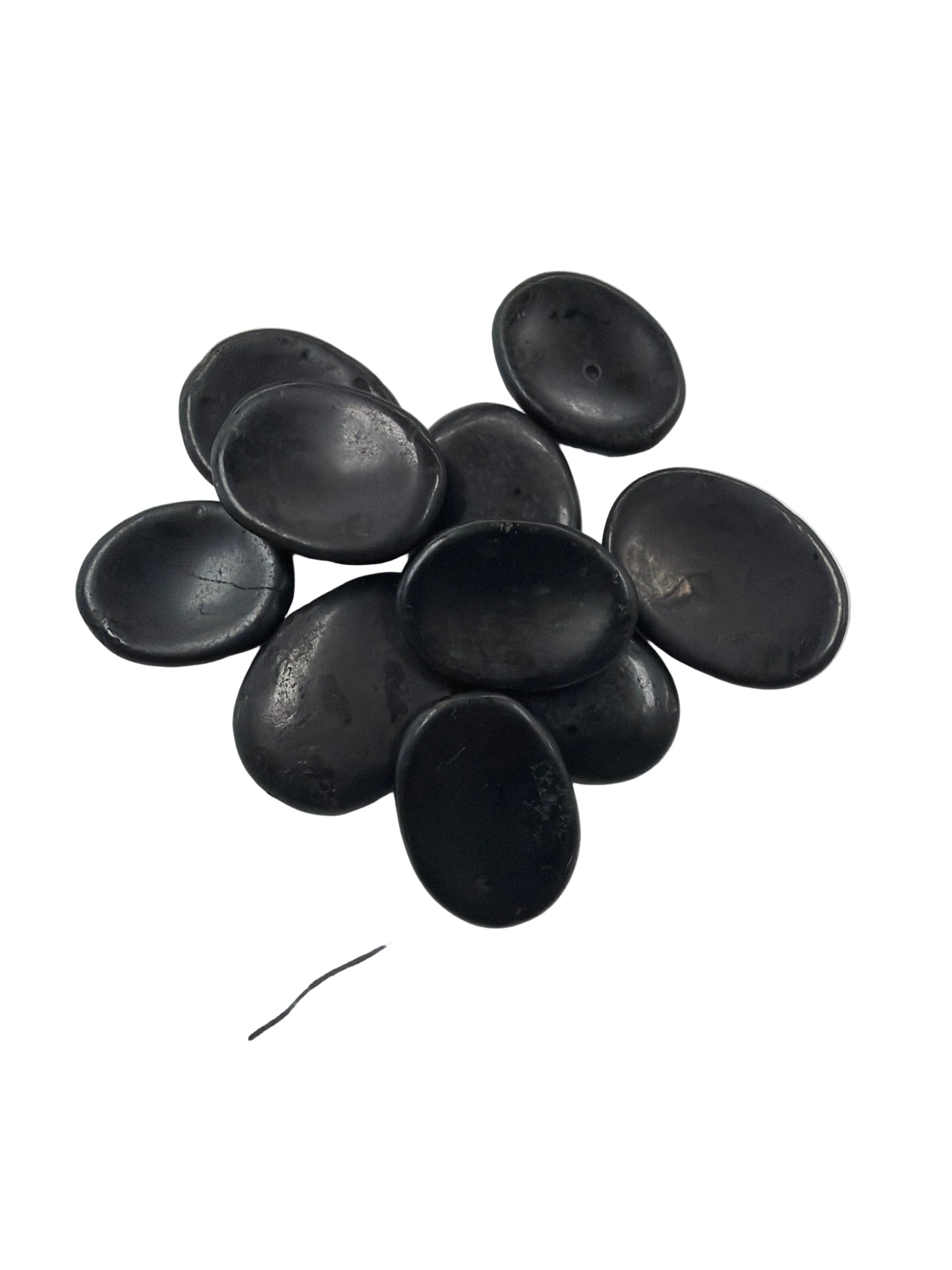 Black Tourmaline Worry Stone