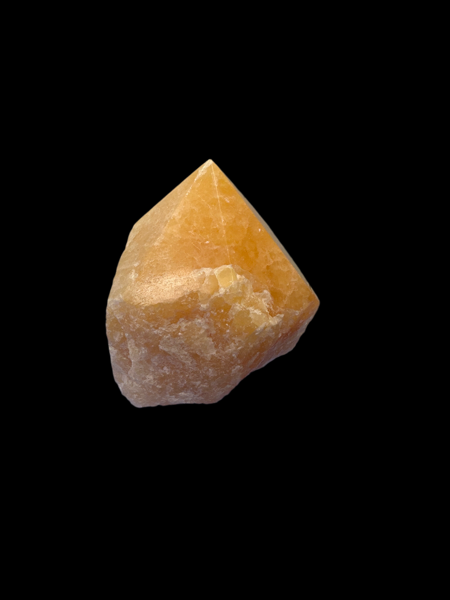 Orange Calcite Point