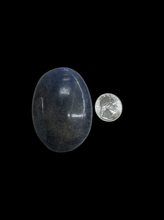 Dumortierite Palm Stone