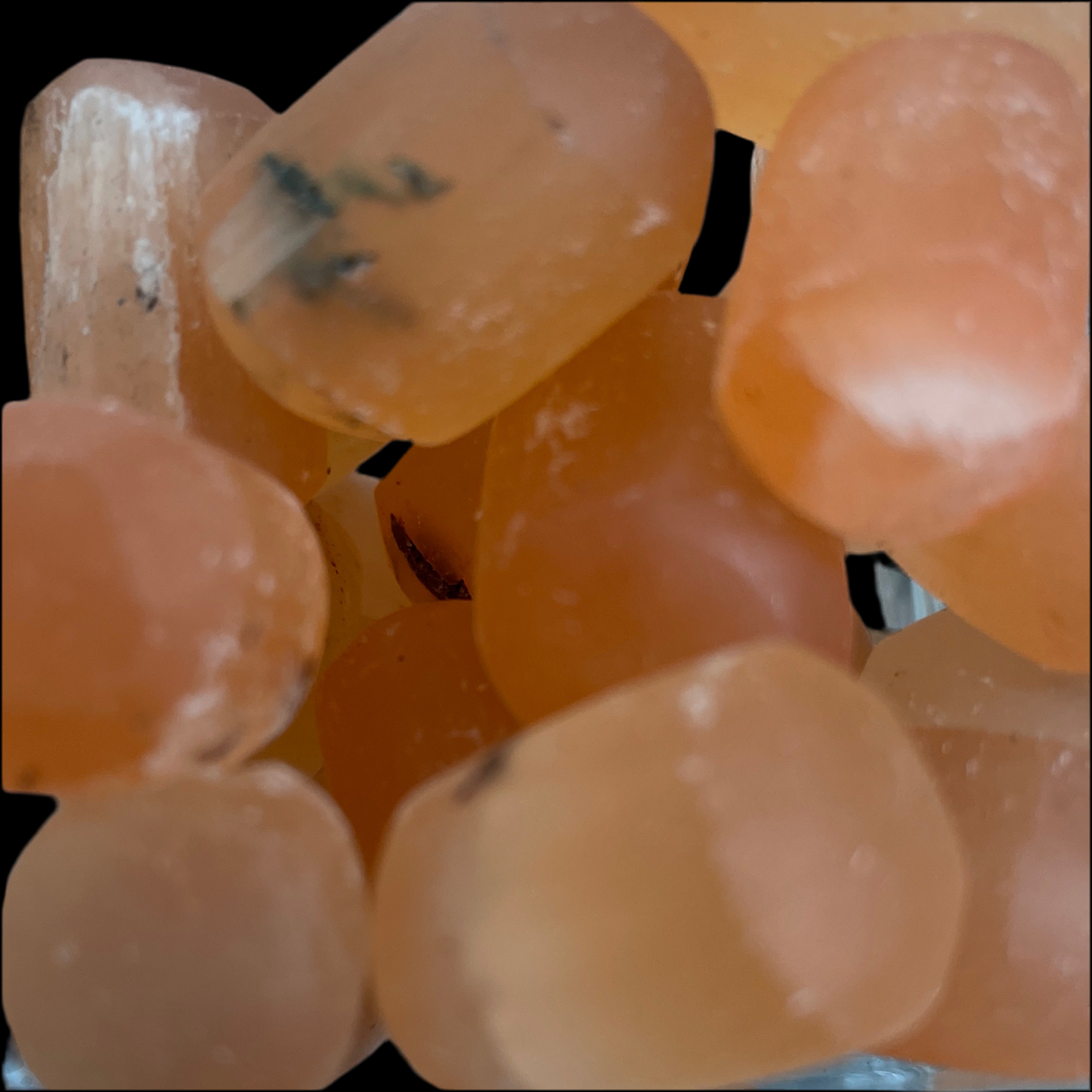 Tumbled Orange Selenite