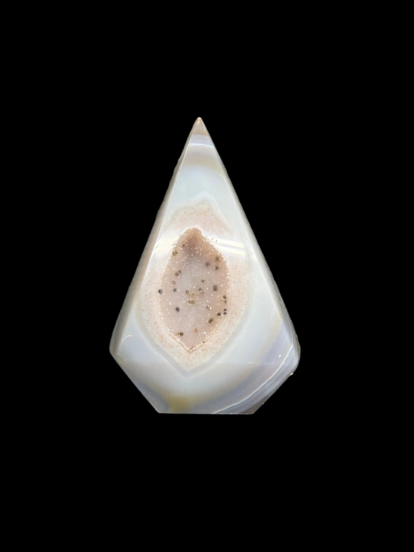 Agate Druzy Point