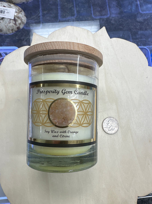 Prosperity Gem Candle