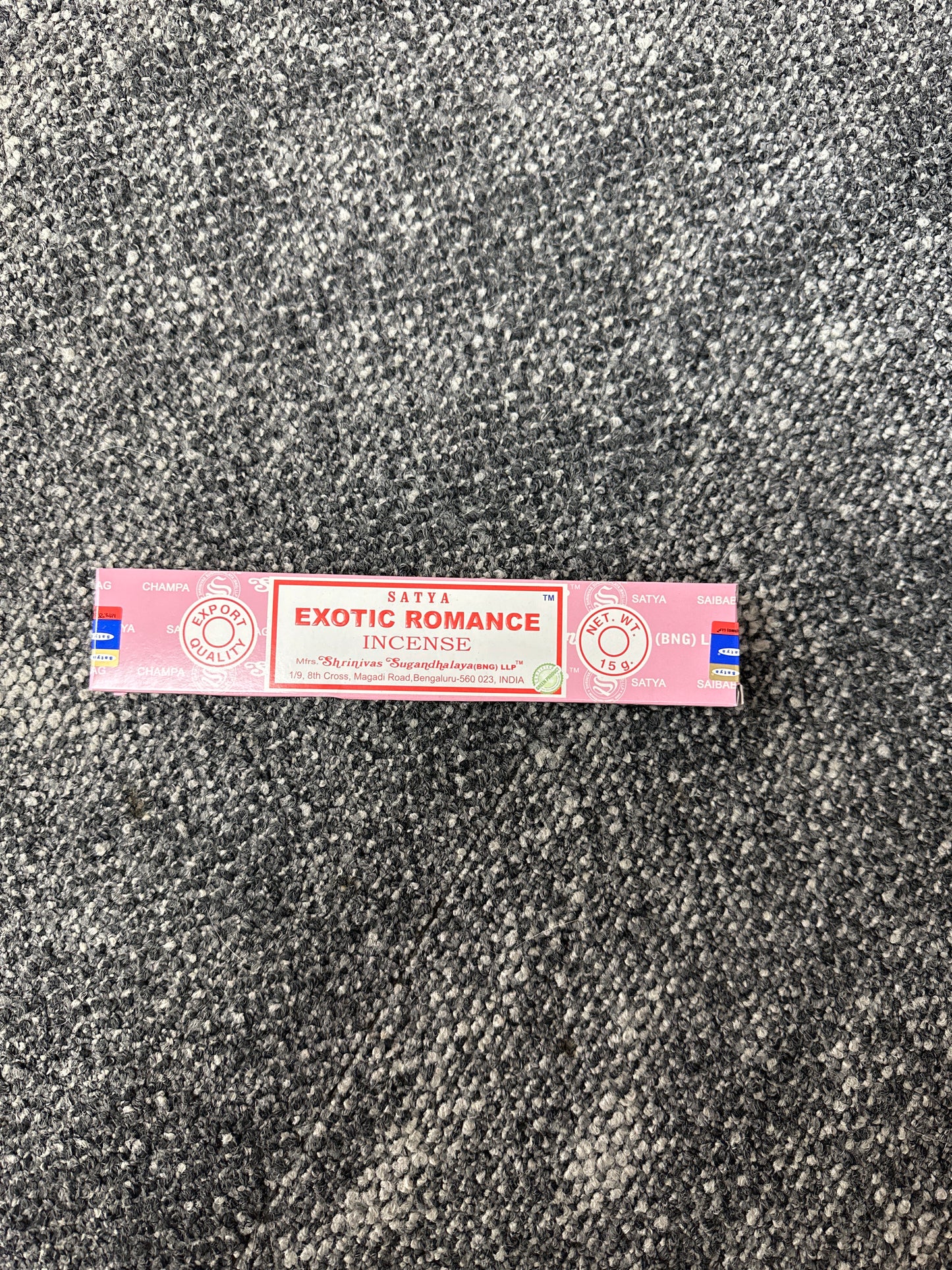 Satya Exotic Romance Incense