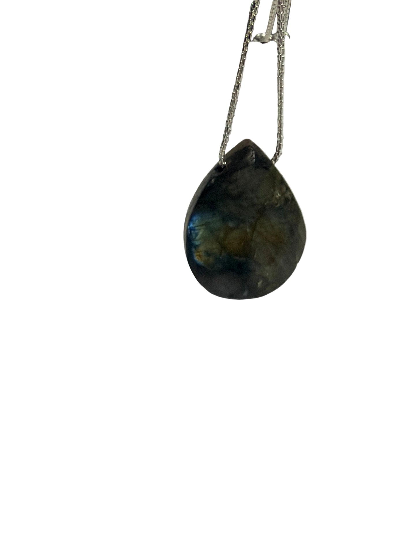 Labradorite Drop Necklace