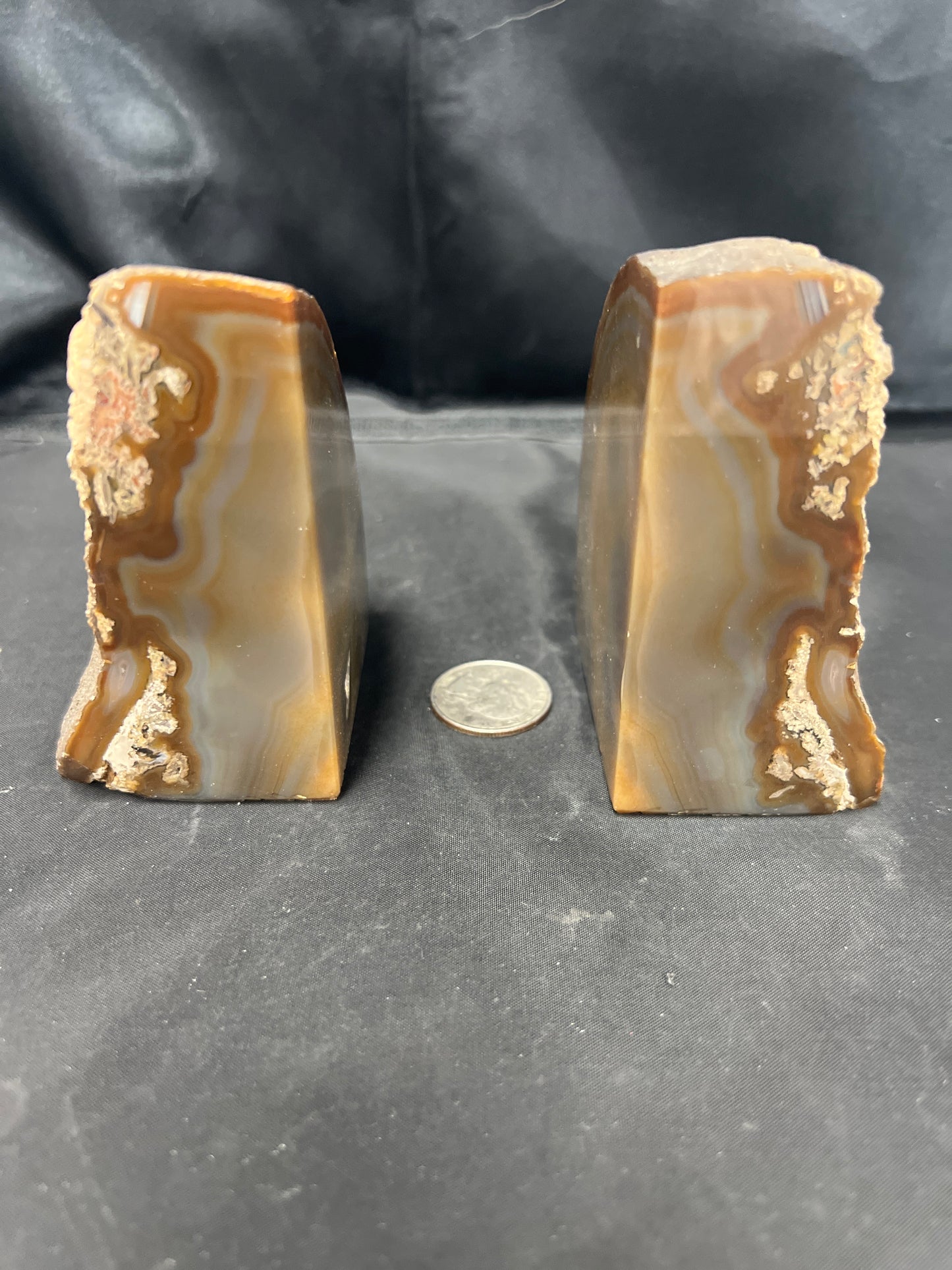 Agate Bookends