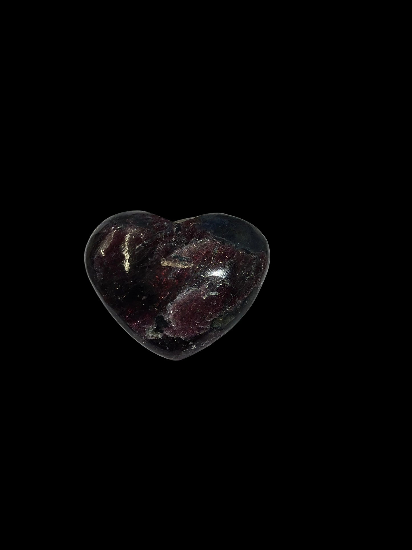 Pink Garnet Gemstone Hearts