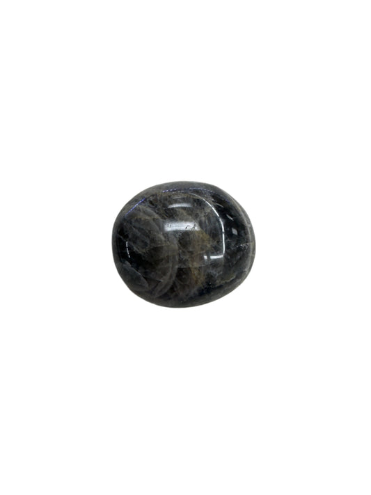 Black Moonstone Palm Stone