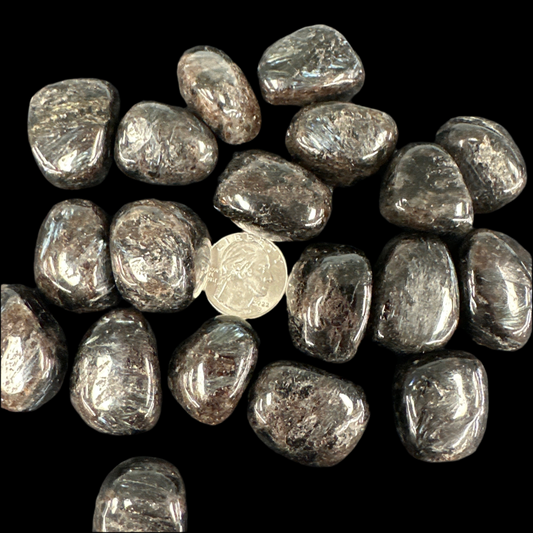 Arfvedsonite Tumbled