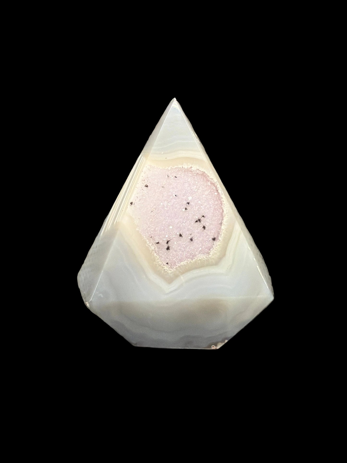 Agate Druzy Point