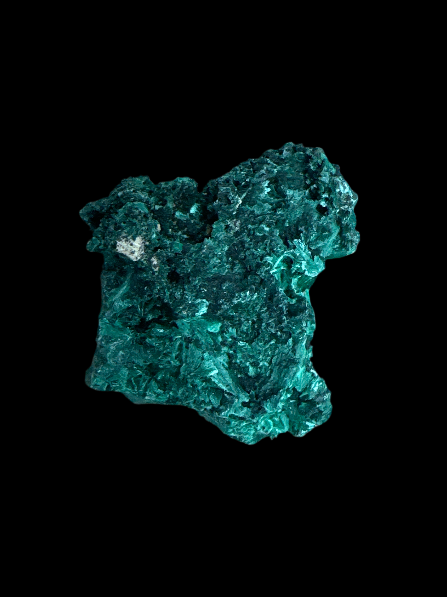 Fibrous Malachite Chunk