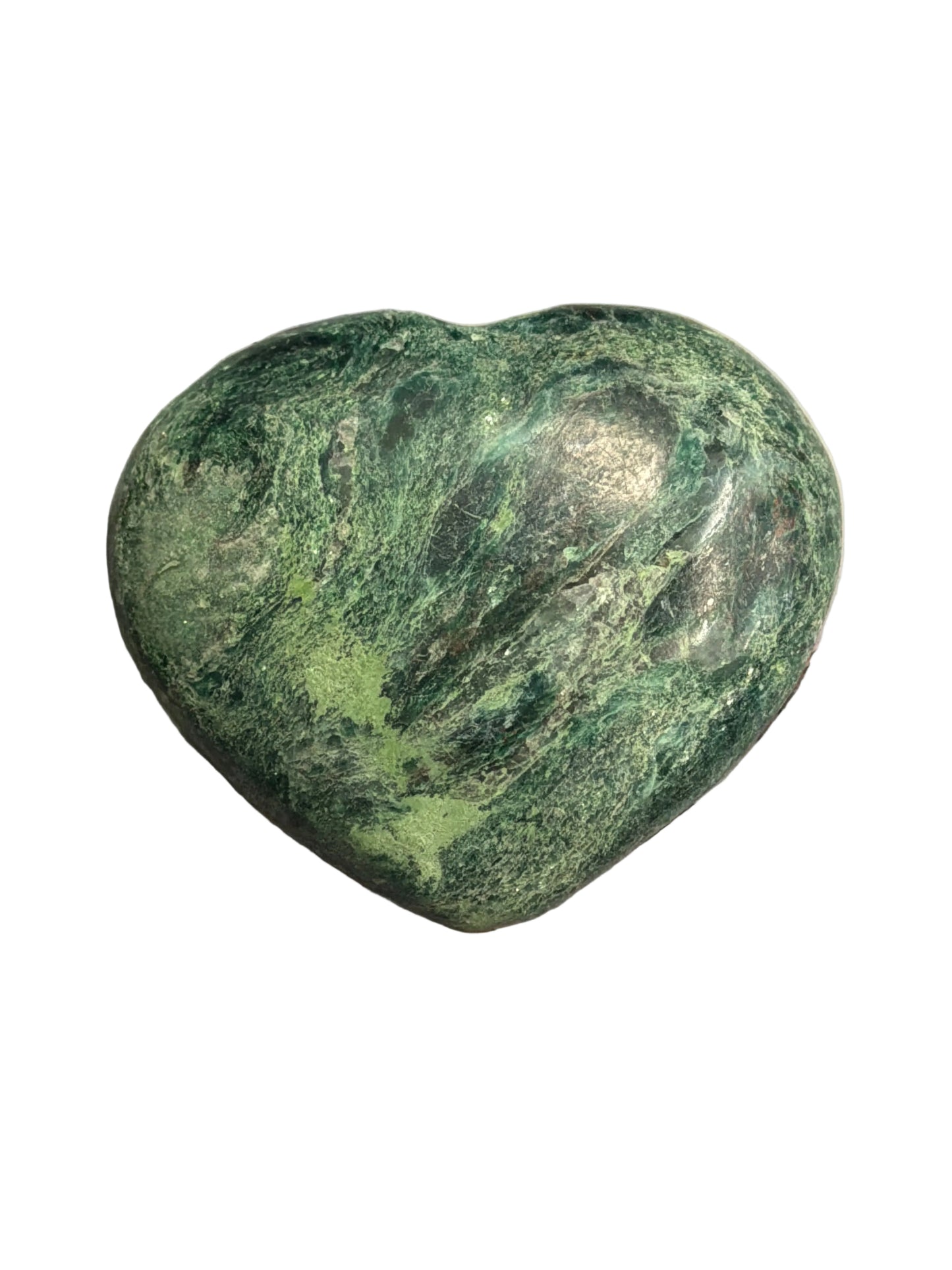 Fuchsite Hearts