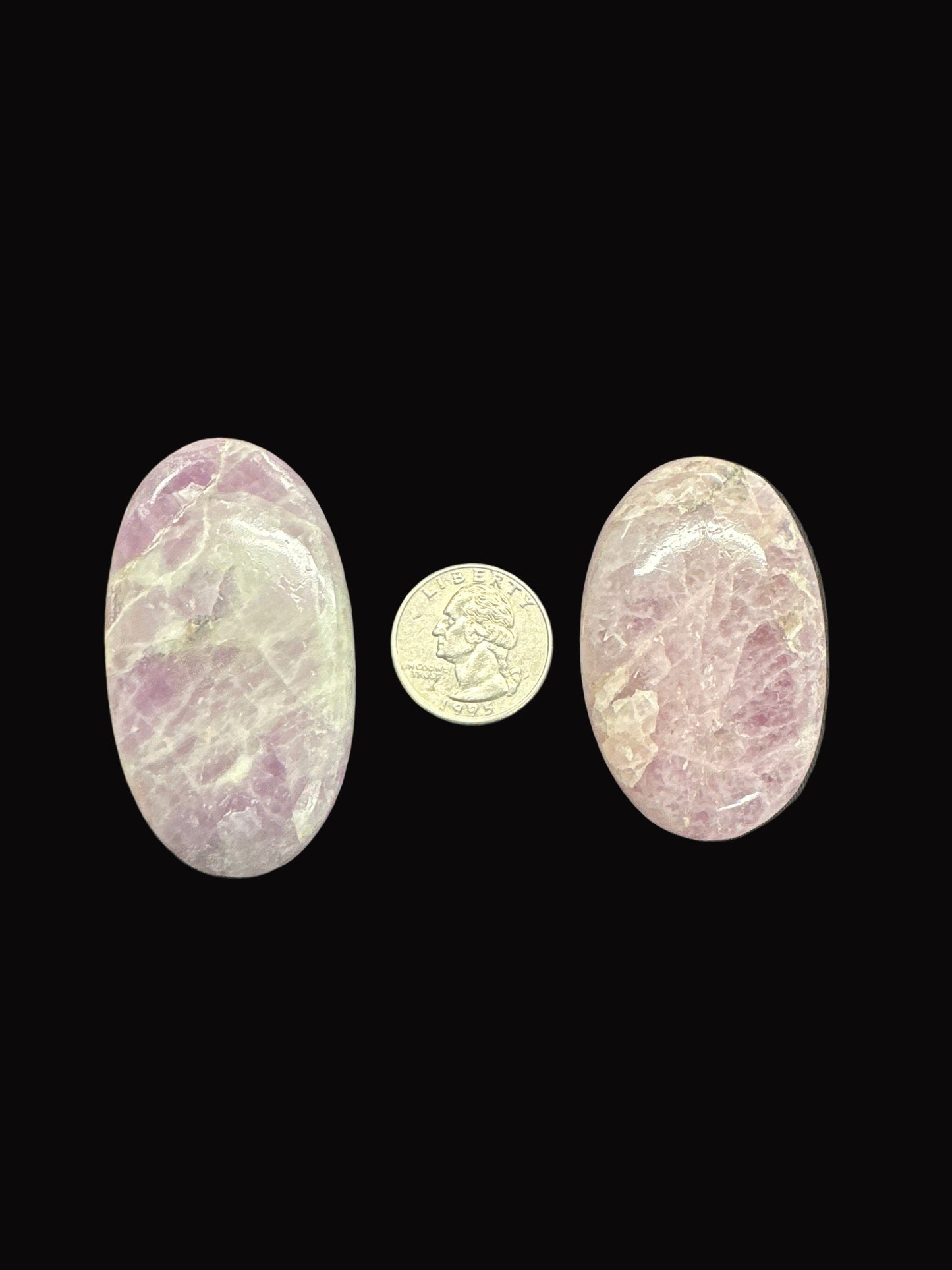 Kunzite Palm Stone