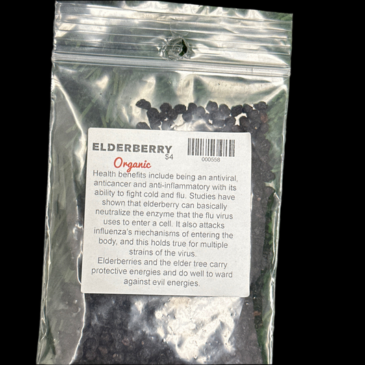 Elderberry 1/2 oz (Organic)