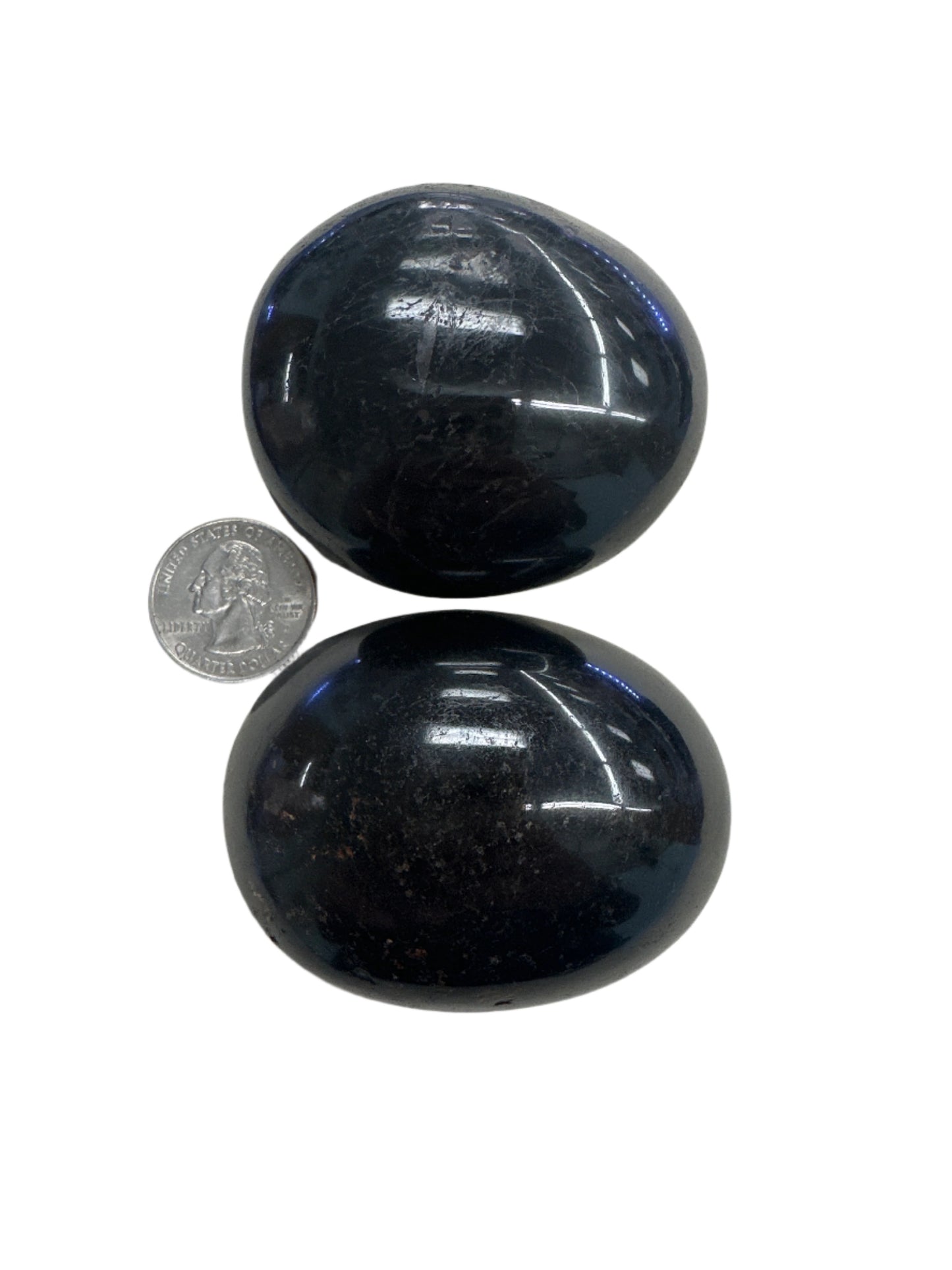 Black Tourmaline Palm Stone