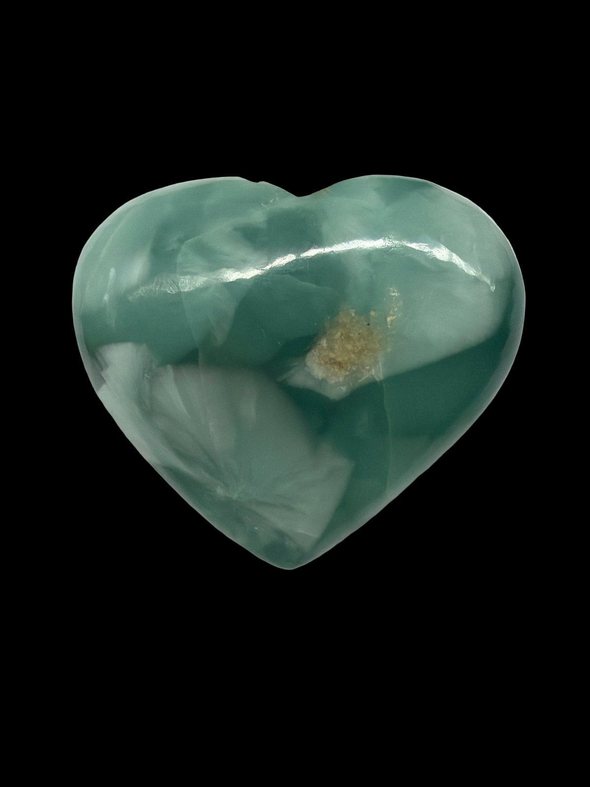 Hemimorphite Heart