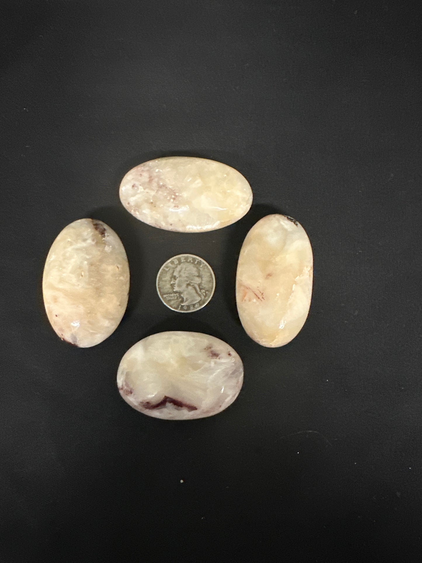 Stilbite & Heulandite Palm Stone