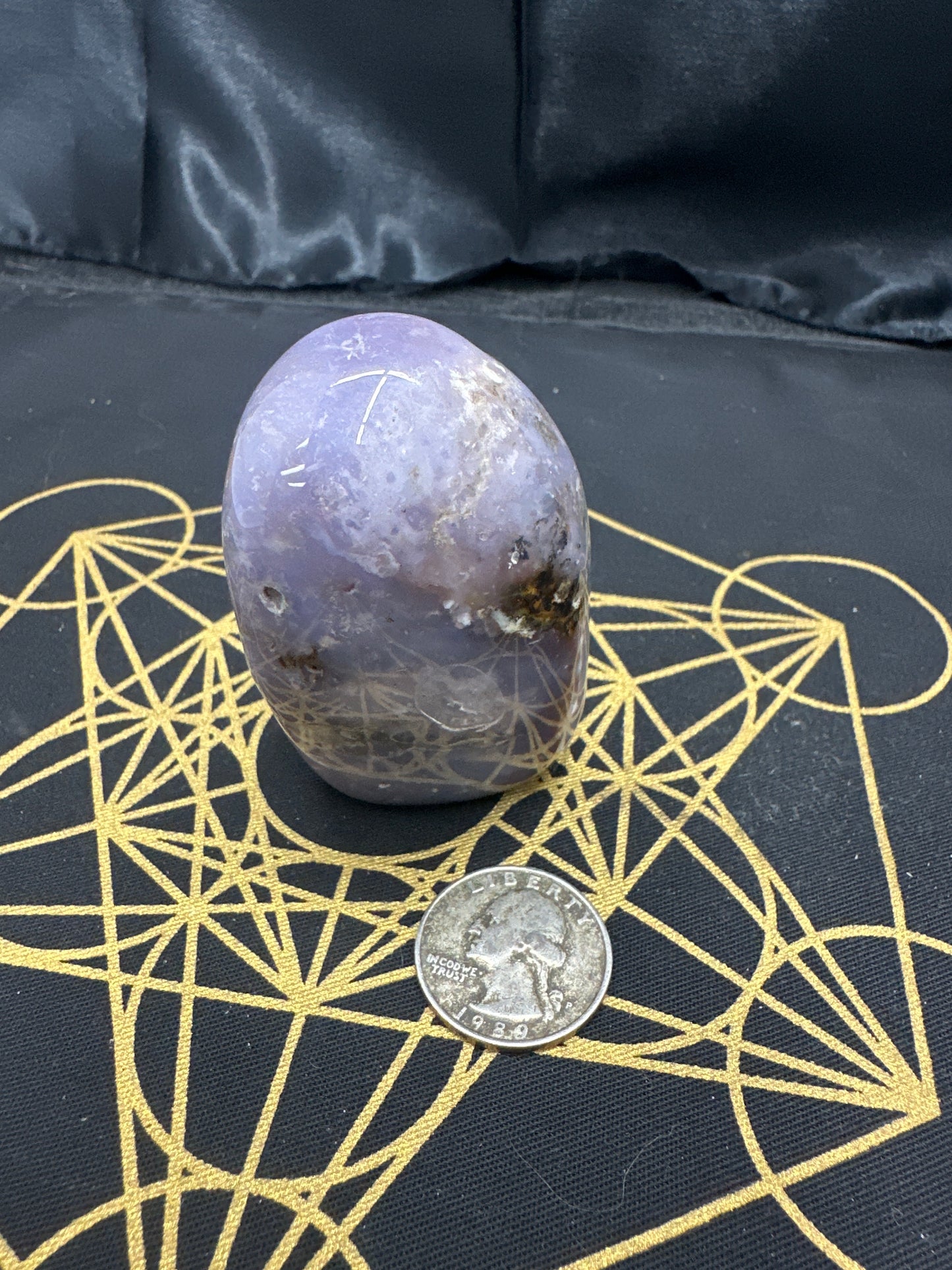 Violet Flame Agate Freeform