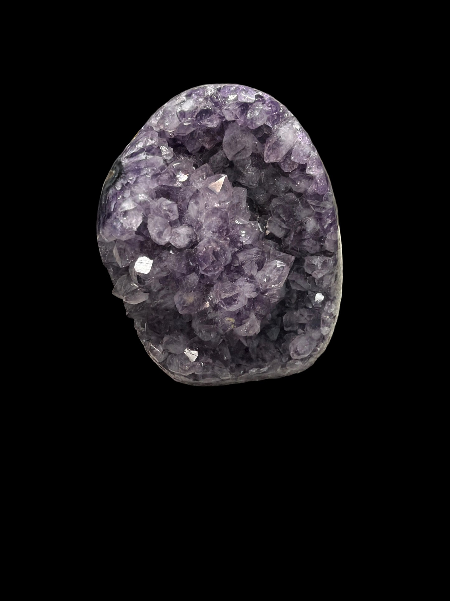 Amethyst Cut Base Polished