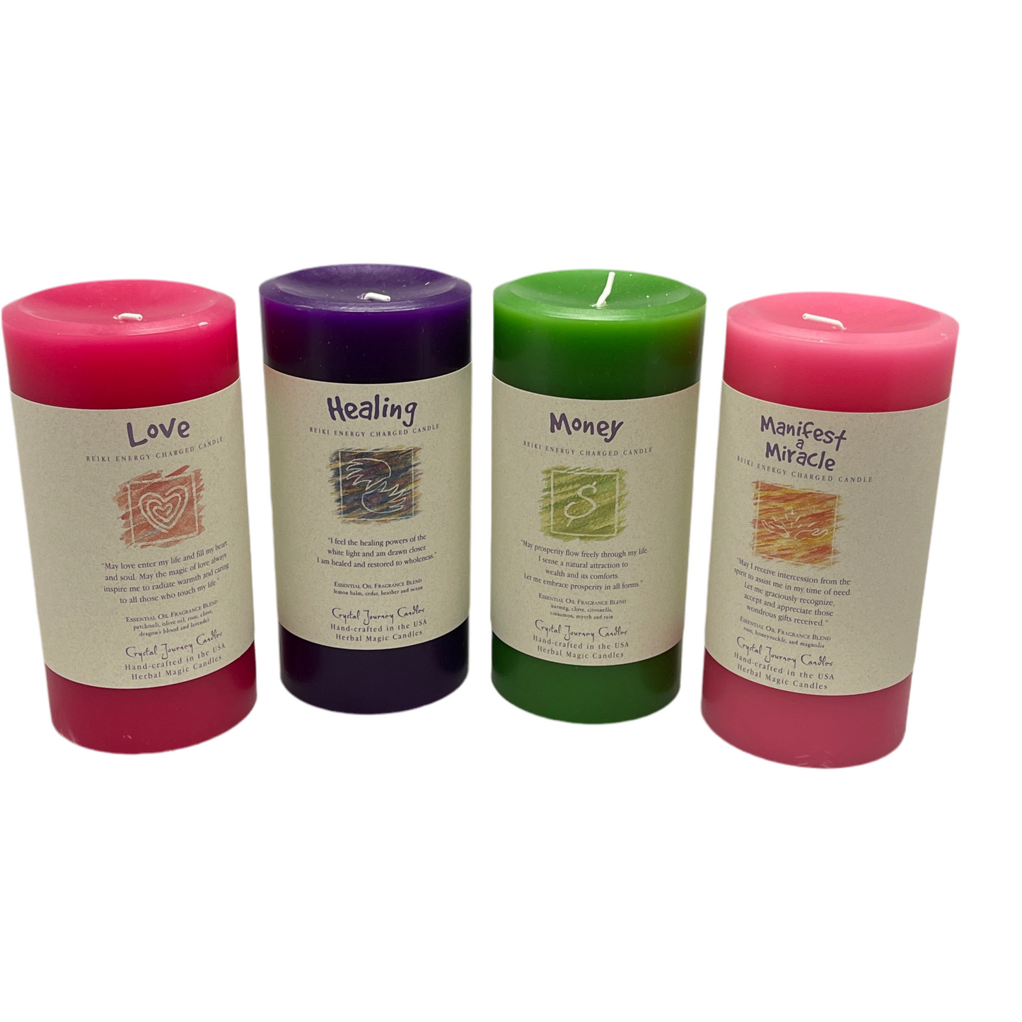 Reiki Energy Charged Candle