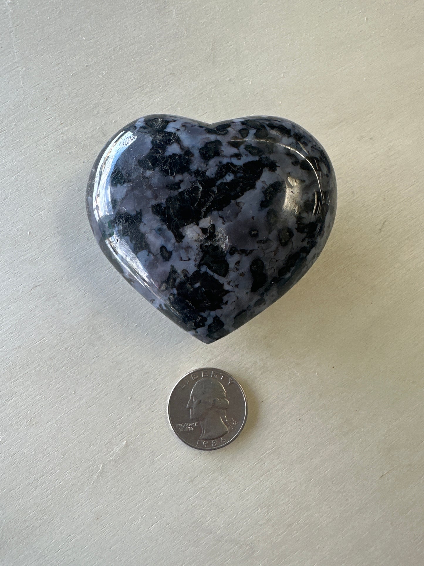 Indigo Gabbro Heart