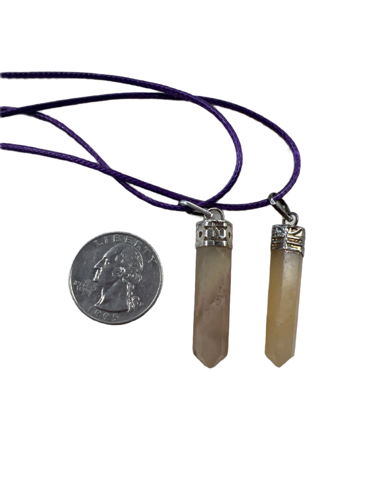 Assorted Silver Top Point Necklace