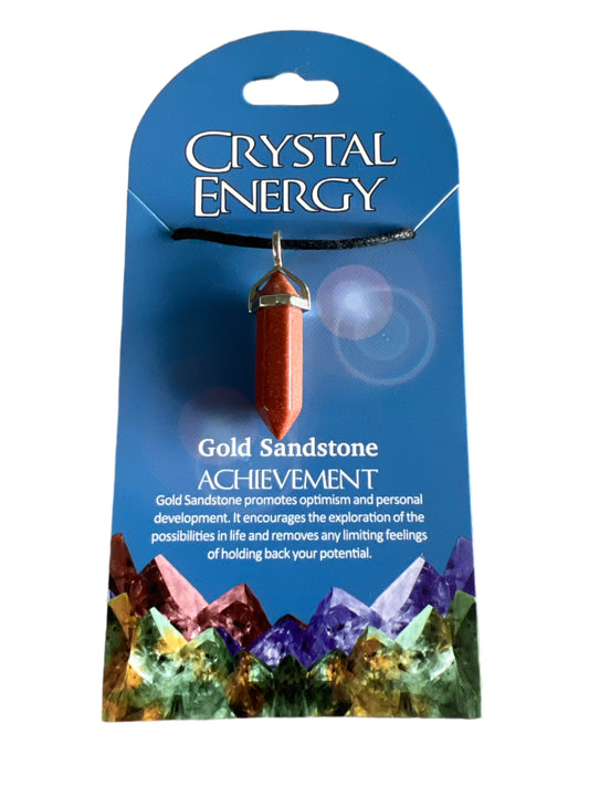 Crystal Energy Pendant: Goldstone (Achievement)