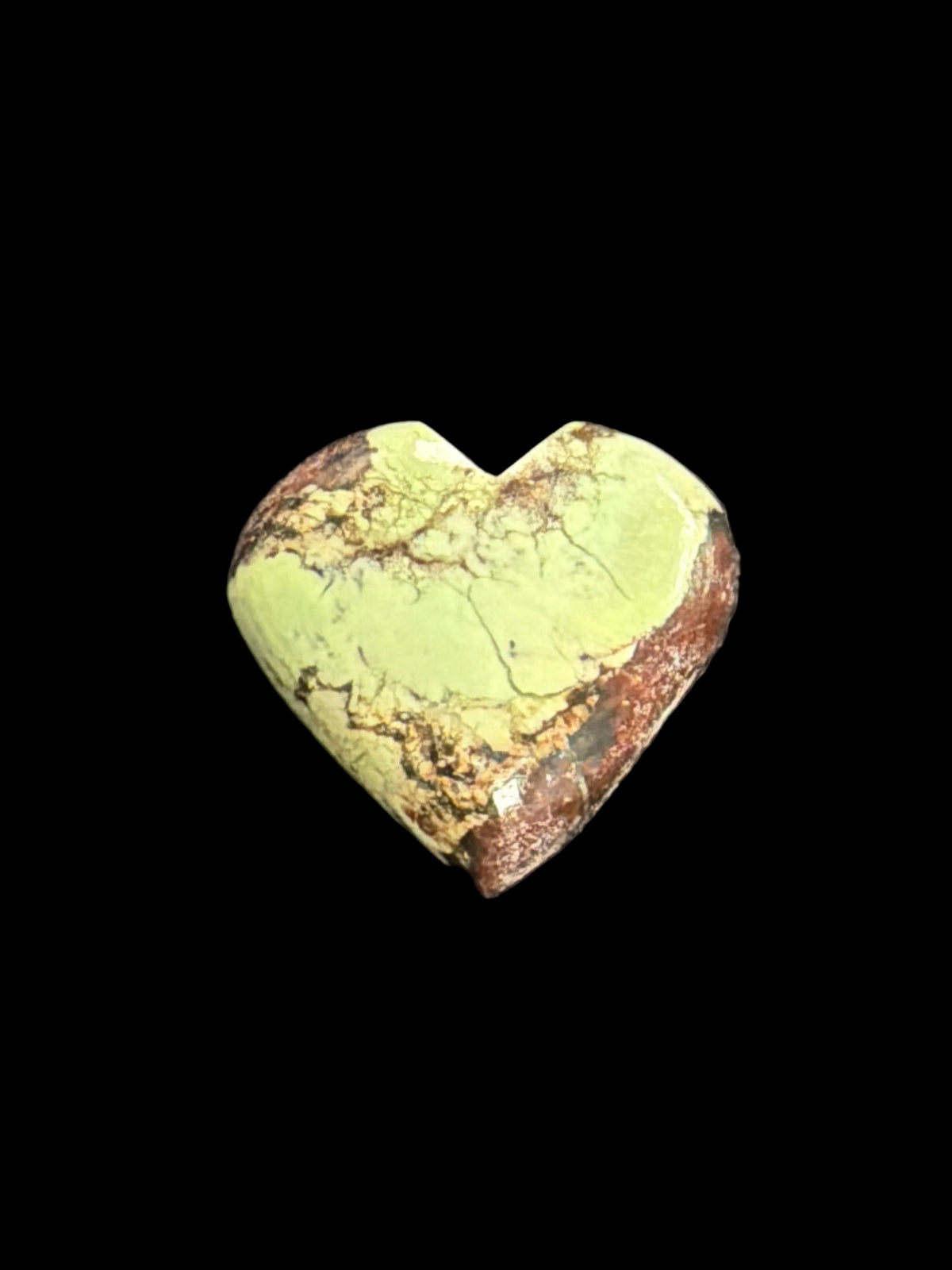 Chrysoprase Heart (Australian)